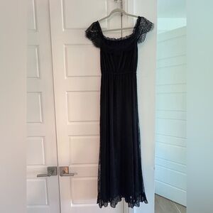Elegant Black Lace Dress size 2